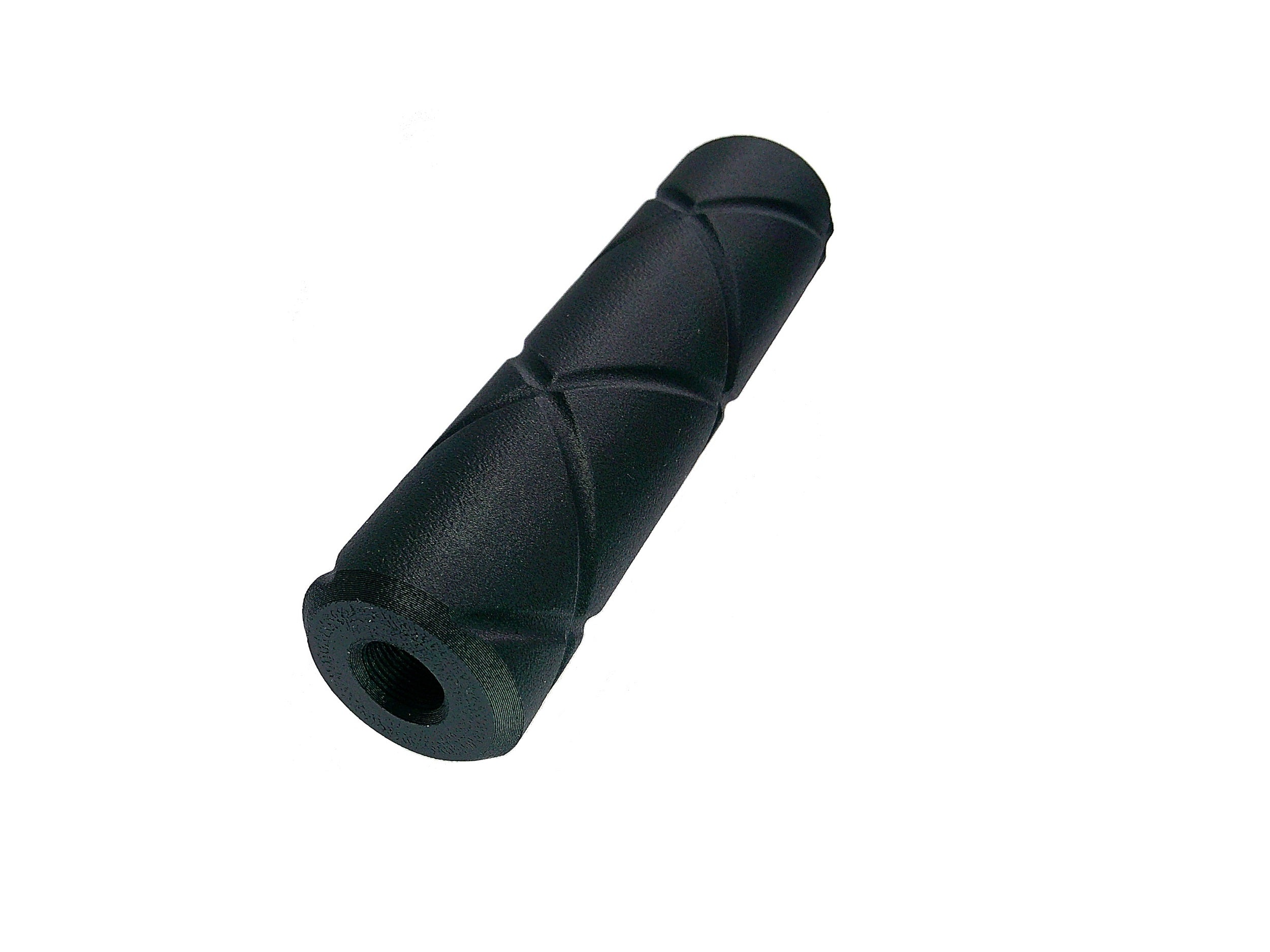 MJM-2 Grooved (Slim fit 30mm OD) Airsoft Mock Suppressor 14mm CCW
