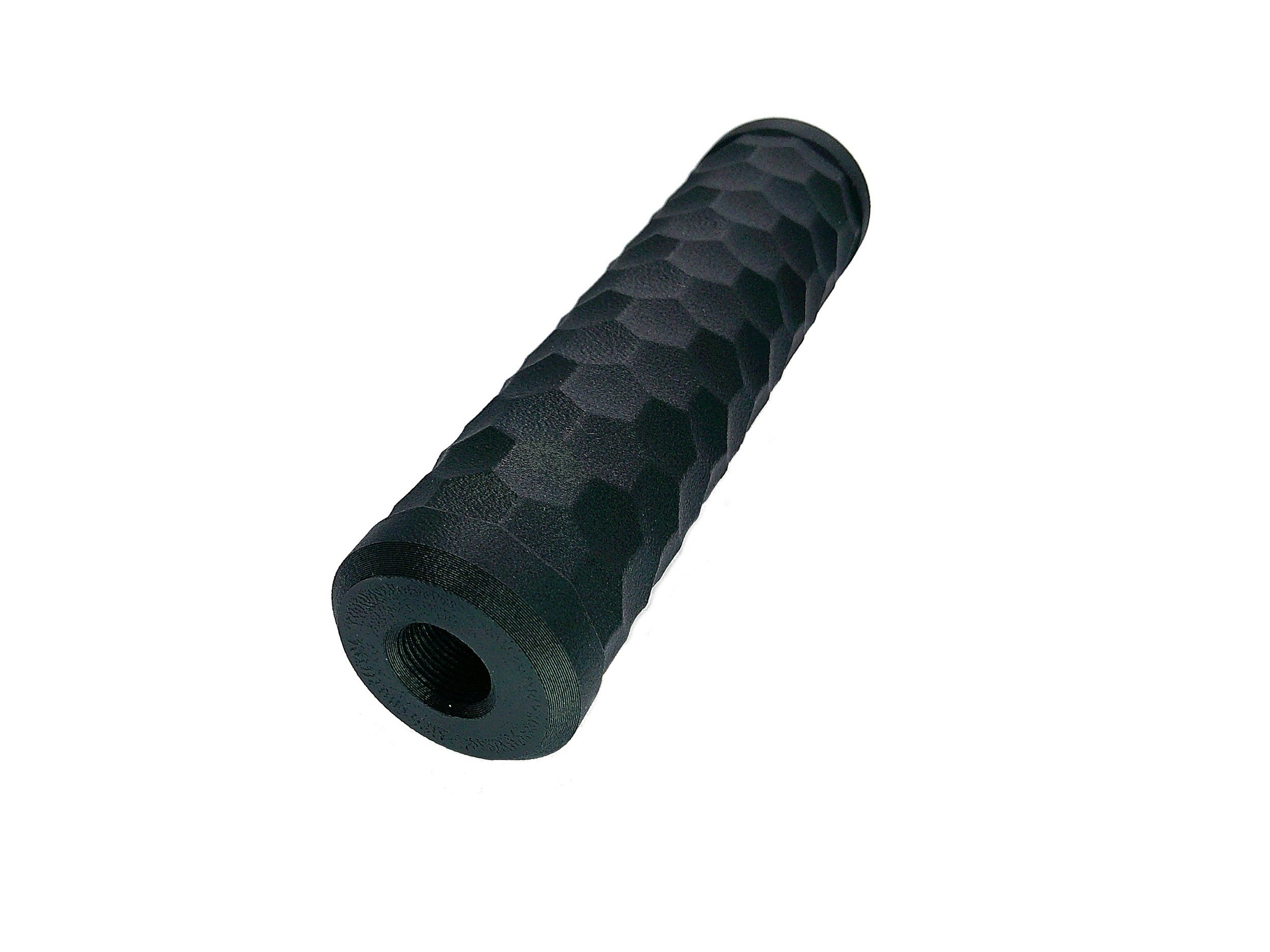 MJM-3 Hexagon (Slim fit 30mm OD) Airsoft Mock Suppressor 14mm CCW