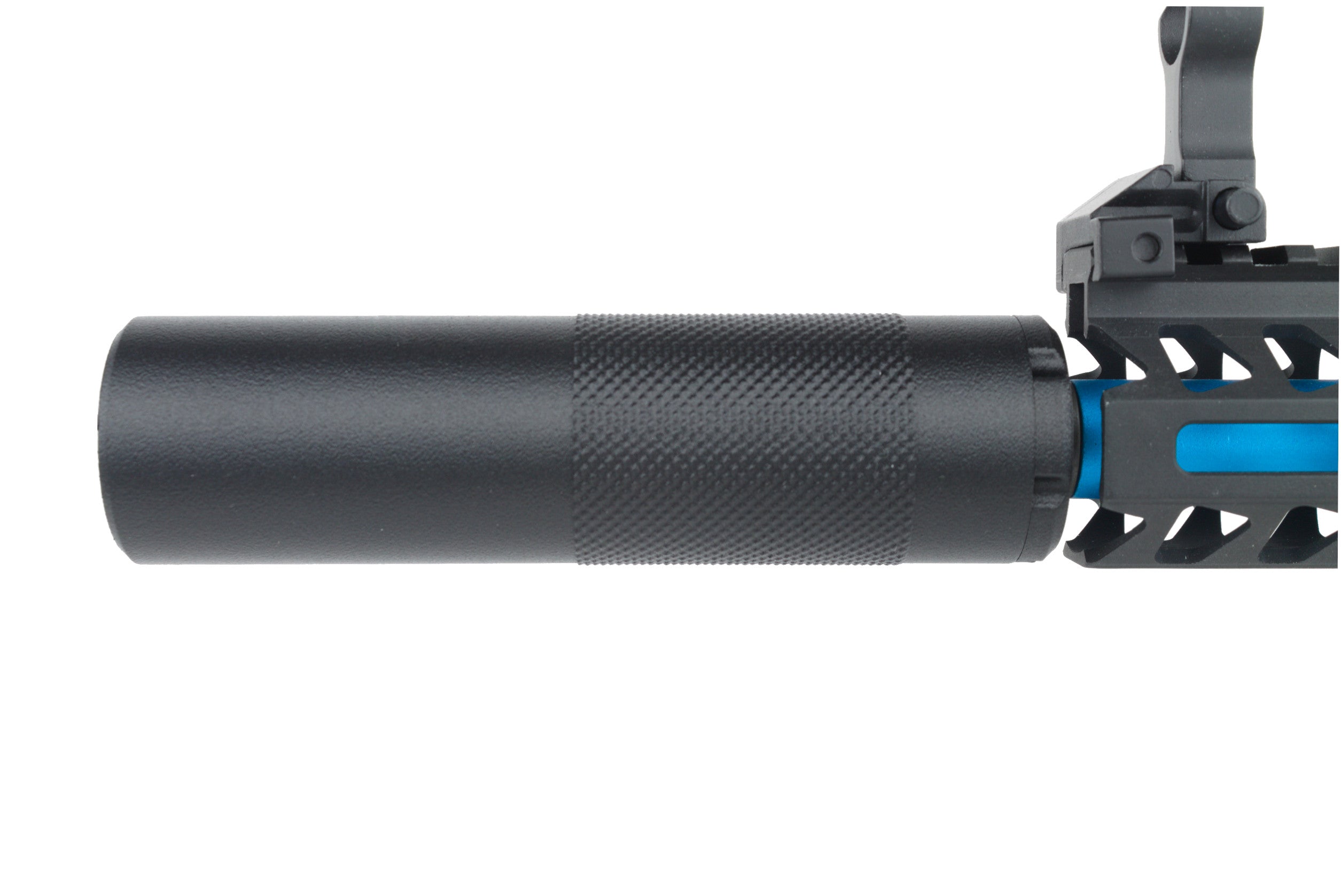 MJM-15 Knurled Gen2 • Tracer Ready Airsoft Mock Suppressor 14mm CCW