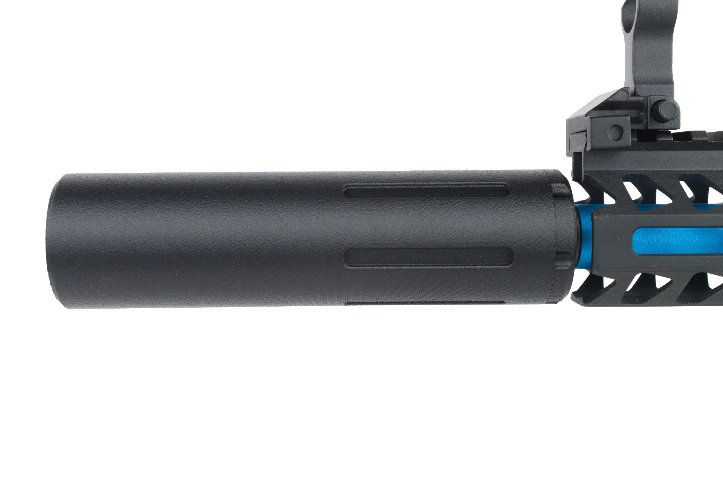 MJM-7 Straight Flute Gen2 • Tracer Ready Airsoft Mock Suppressor 14mm CCW