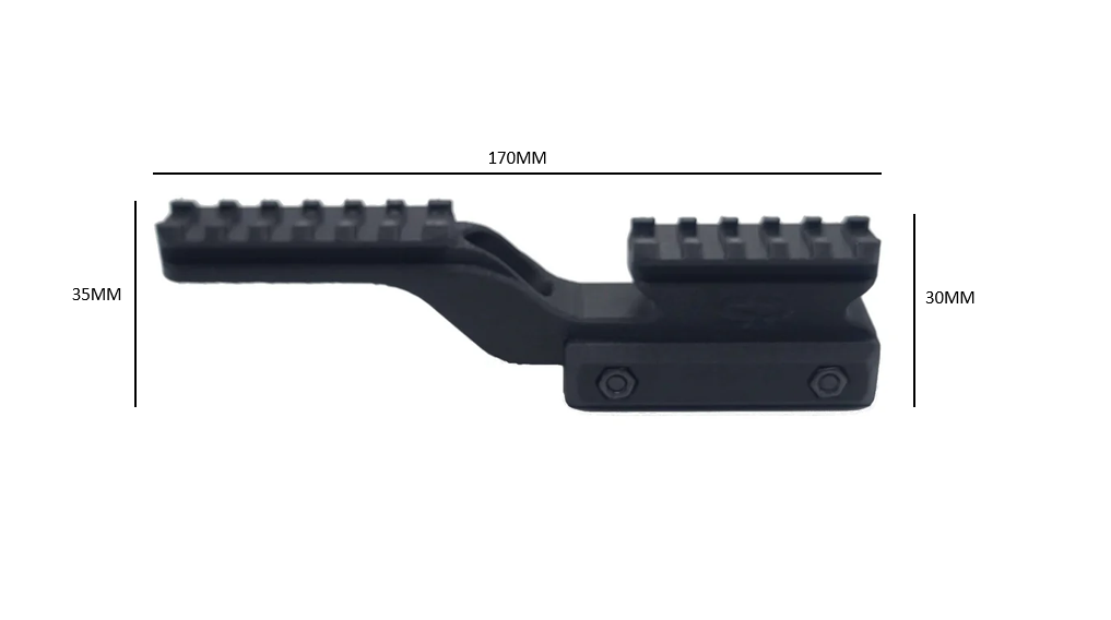 Cobra 30 Dual-Platform Picatinny Riser Mount