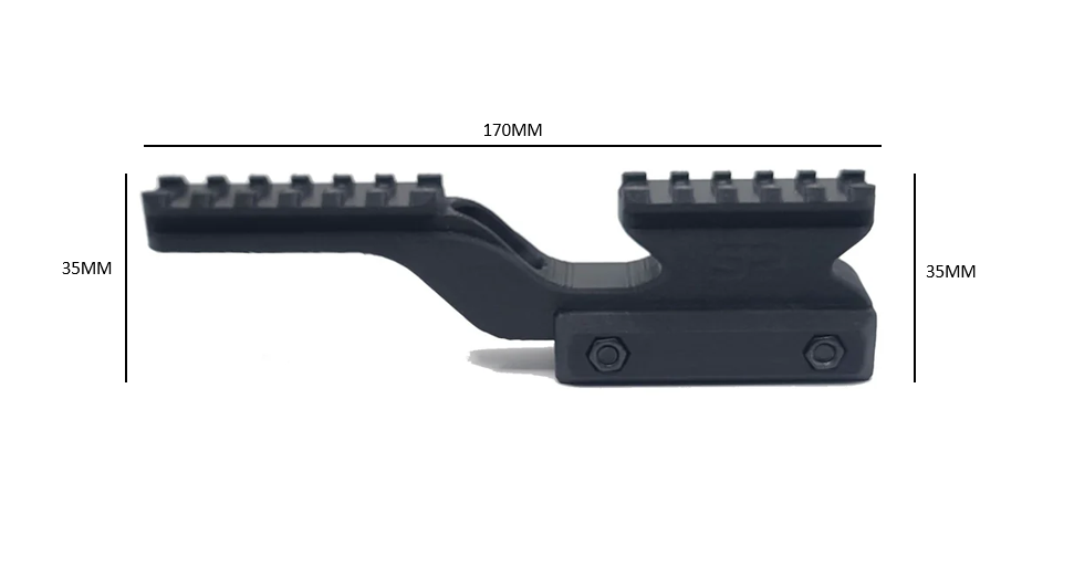Cobra 35 Dual-Platform  Picatinny Riser Mount